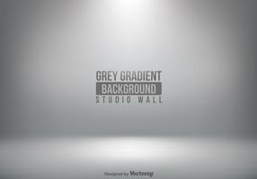 Fondo gris del gradiente Resumen Estudio vector