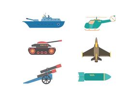 Elegant Military Element Vectors