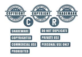 Copyright Icon Vector