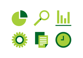 Green Business Icon vector