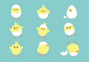 Easter Chick Cute Icons