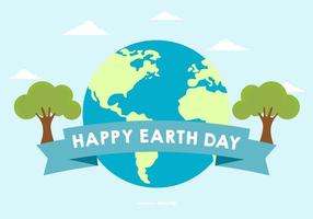 Happy Earth Day Illustration vector