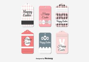 Easter Gift Tag vector