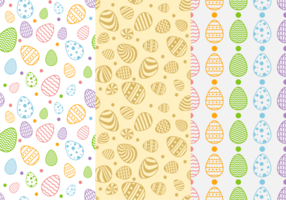 Easter Pattern Background