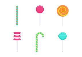 Free Delicious Sweet and Candies Vectors