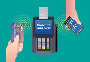 NFC Payment Vector 