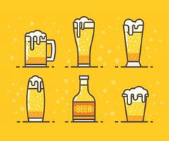 Cerveja libre de vectores iconos