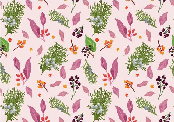 Free Forest Branches Pattern Vectors