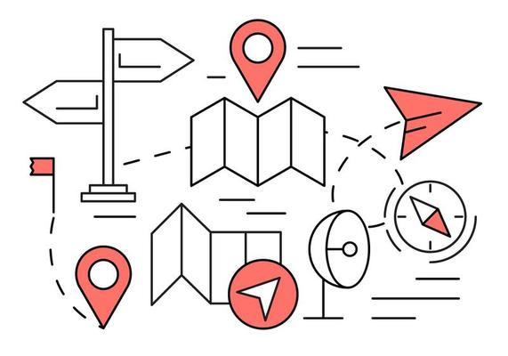 Linear Navigation Icons