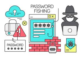 Linear Password Hacking Vector Elements