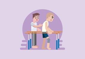 Physiotherapist Vector Illustrator