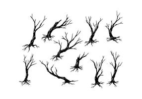 Tree Branch Silhouette Vector Art Icons And Graphics For Free Download
