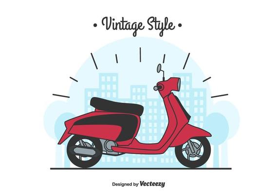 Lambretta Vector Background