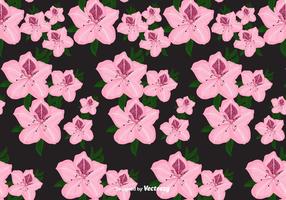 Rhododendron Vector Pattern 