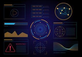 Free HUD Graphic Interface Vector