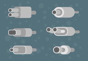 Free Muffler Icons Vector