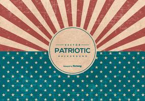 Retro American Grunge Style Patriotic Background vector