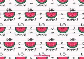 Hello Summer Vector Background