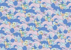 Dodo Pattern Vector