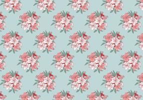 Rhododendron vector patrón clásico