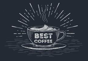 Hand Drawn Vector Coffee Cup Illustration