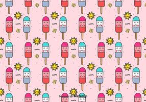 Popsicles Vector Pattern