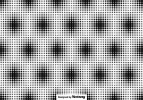 Halftone Seamless Pattern Vector 