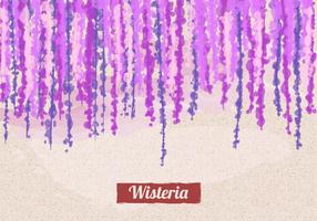 Wisteria Flower Background vector