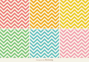 Vector Colorful Seamless Zig Zag Pattern 