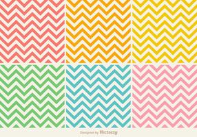 Vector Colorful Seamless Zig Zag Pattern 