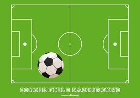 Soccer Field Background vector