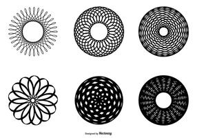 Abstract Circle Shape Collection vector