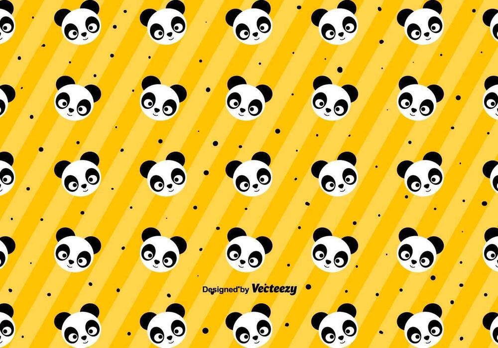 Panda Pattern Vector Art, Icons, and Graphics for Free Download