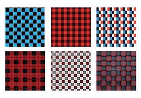 Flannel seamless pattern vector