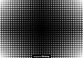 Halftone Squares Background Vector Illustration