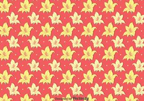 Yellow Rhododendron Flowers Pattern vector
