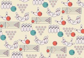 Bowling Lane Pattern Vector