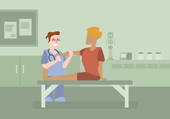 Physiotherapist Illustration
