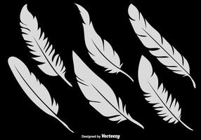 Vector Set Of 6 Feather Icons