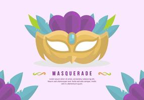 Masquerade Ball Background vector
