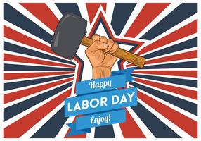 Labor Day Vector Background