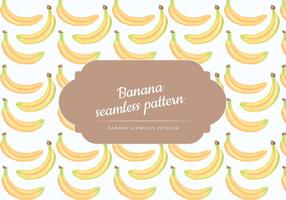 Vector Hand Drawn Bananas Seamless Pattern