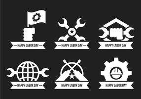 Labor Day Vector Icons 