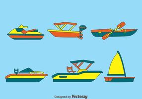 Water Transportation Vectors