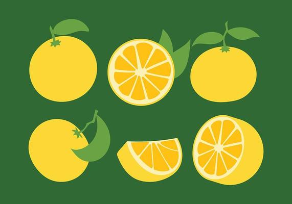 Clementine Vector Icons