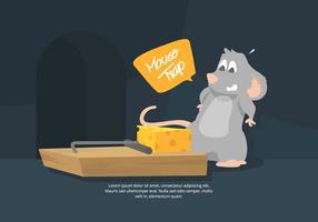 Mouse Trap Illustration vector