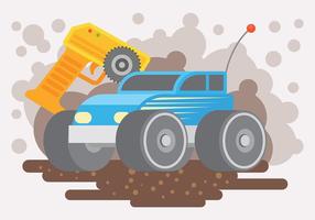 Rc Car Vector Background