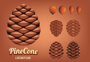 Pine Cone Logo vector