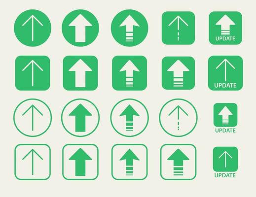 Update Arrow vector icon