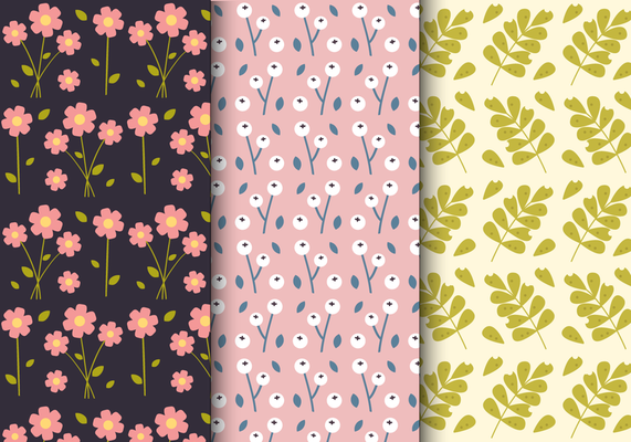 Free Spring Floral Pattern